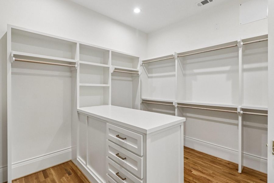 Furnished interior view inside a new home in , Houston (Image 37).