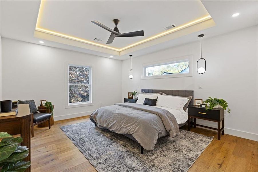 Furnished interior view inside a new home in , Atlanta (Image 21). Furnished interior view inside a new home in , Atlanta (Image 21).