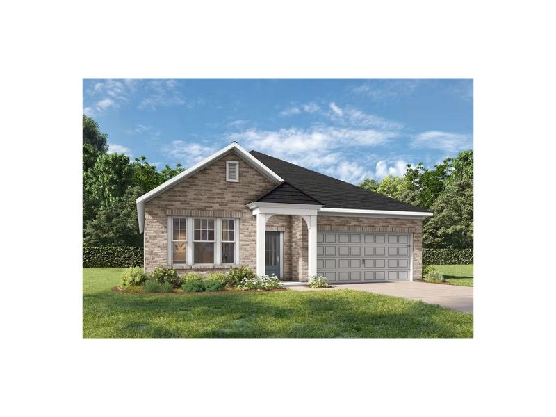 Front exterior of a new home in Heartland, Heartland, TX, highlighting curb appeal (Image 1). Front exterior of a new home in Heartland, Heartland, TX, highlighting curb appeal (Image 1).