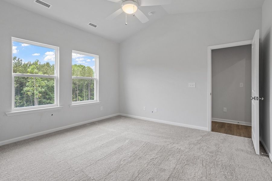 Spacious, unfurnished interior of a new home in Ovation at Sweetbrier, Durham (Image 22).