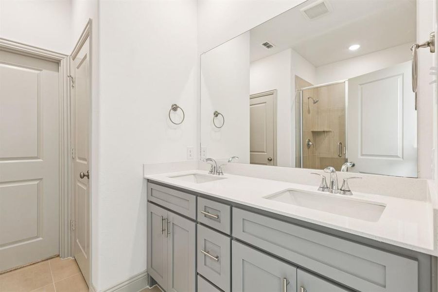 Furnished interior view inside a new home in AnaCapri, Anna (Image 7).