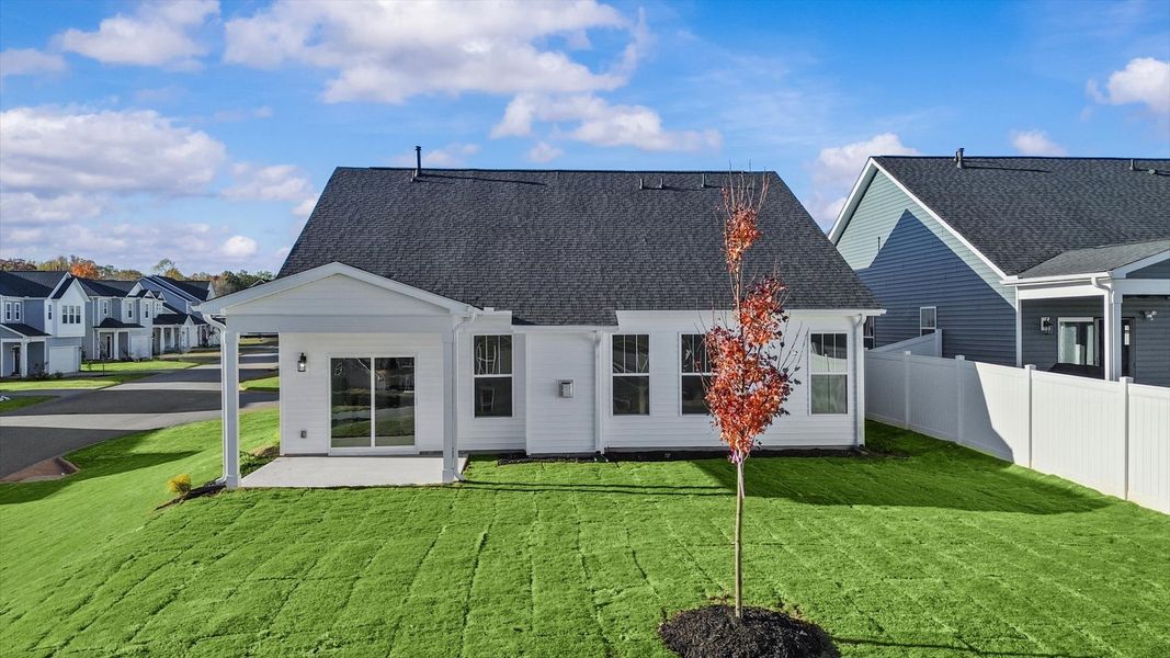 Vibrant home exterior in a thoughtfully planned community near city conveniences