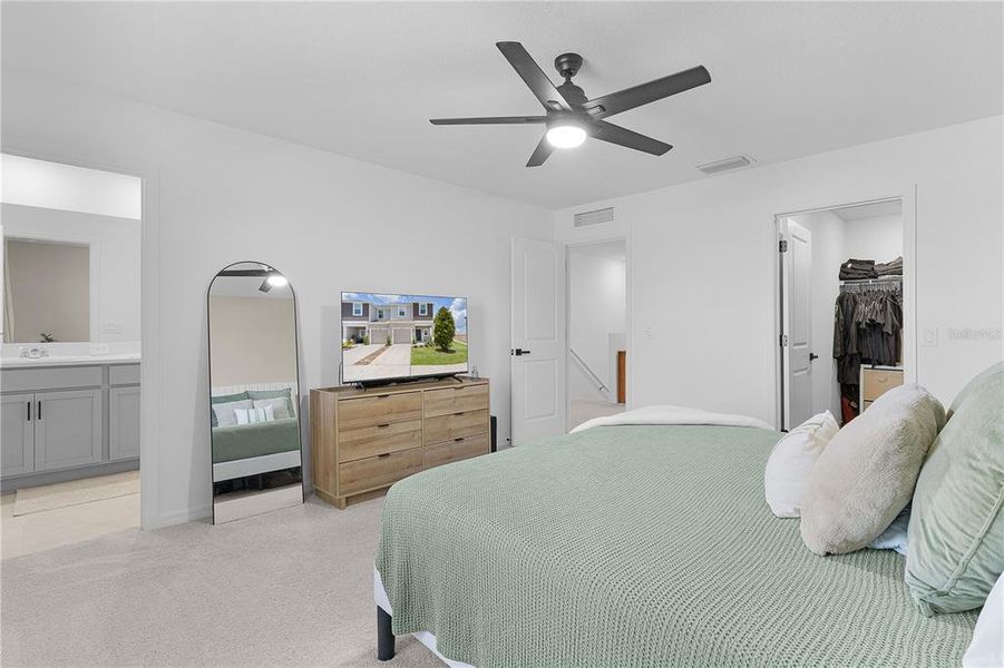 Furnished interior view inside a new home in Waterstone, Groveland (Image 8).