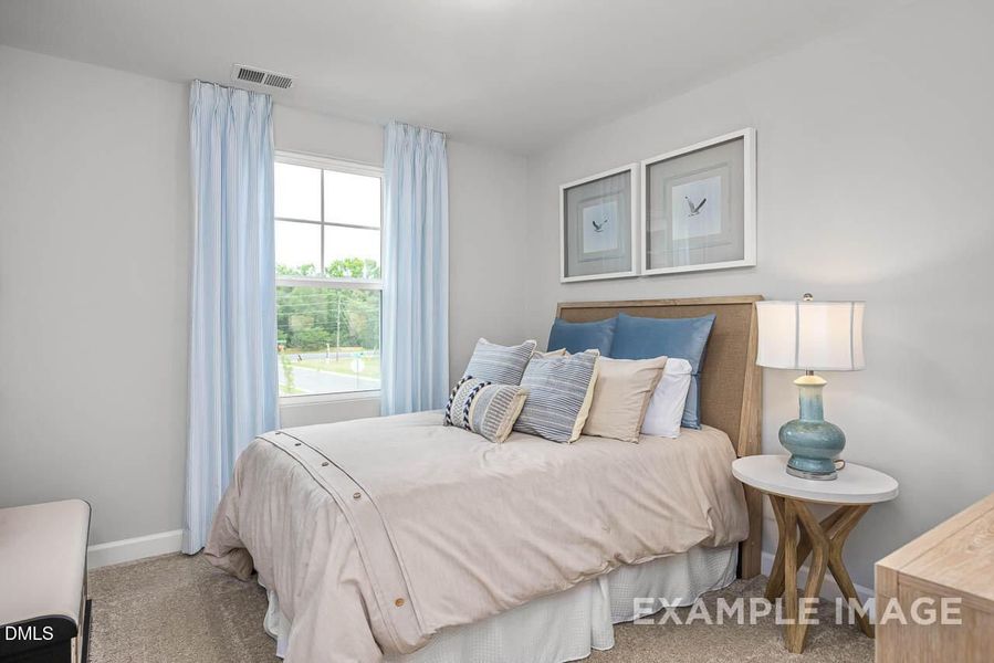 Furnished interior view inside a new home in Springvale, Fuquay Varina (Image 39).