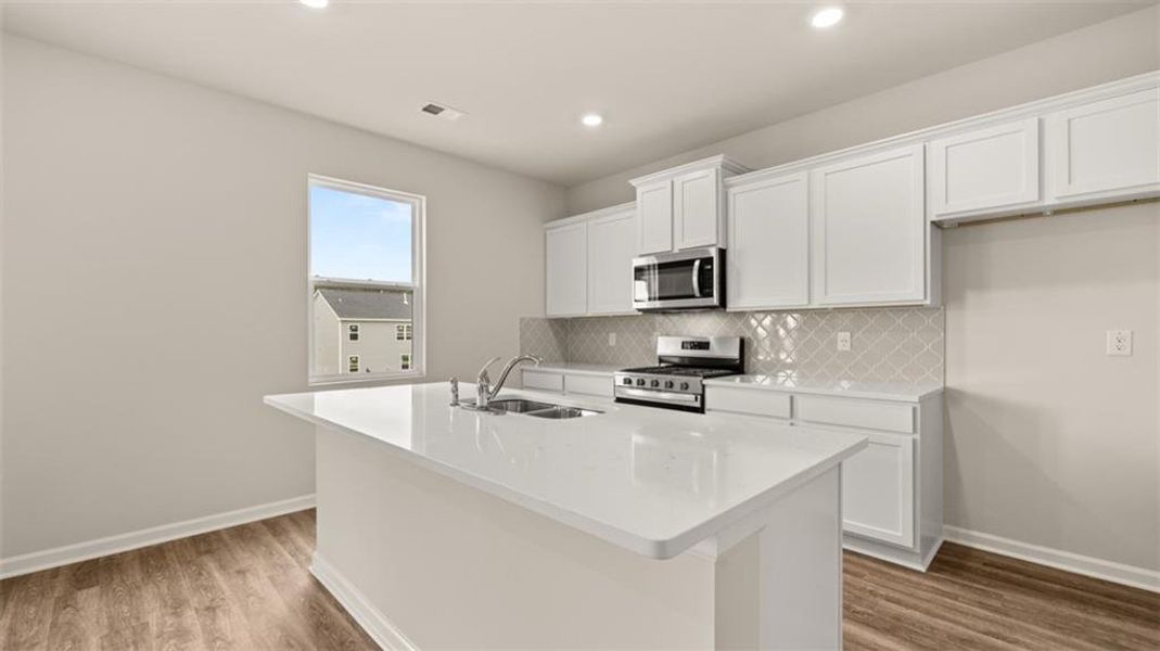Furnished interior view inside a new home in Preserve at Dove Creek, Statham (Image 3).