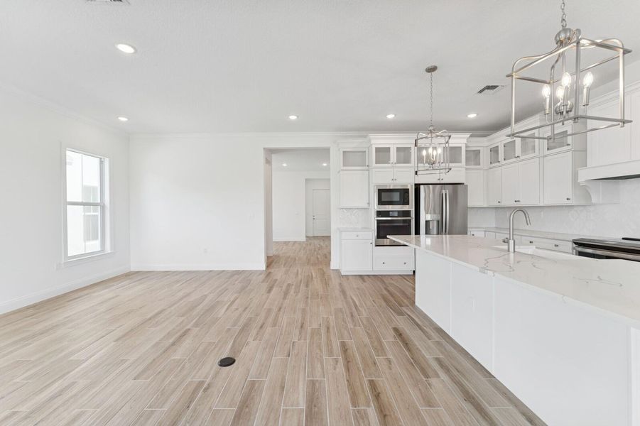 Spacious, unfurnished interior of a new home in Salerno Reserve - Single Family, Stuart (Image 28).