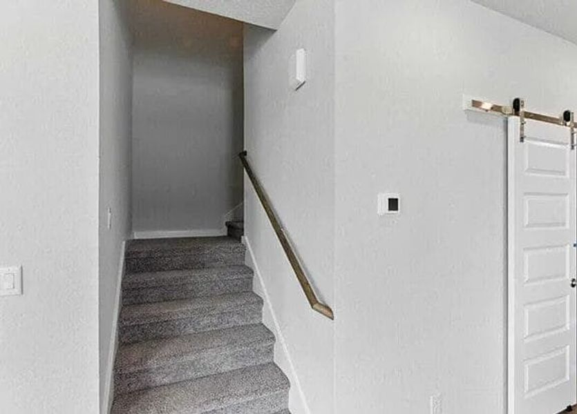 Spacious, unfurnished interior of a new home in August Fields, New Braunfels (Image 18). Spacious, unfurnished interior of a new home in August Fields, New Braunfels (Image 18).