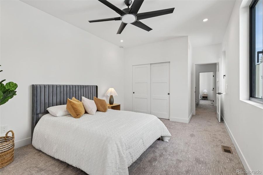 Furnished interior view inside a new home in , Denver (Image 14).