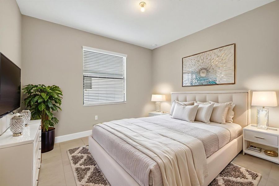 Furnished interior view inside a new home in , Port St. Lucie (Image 10).