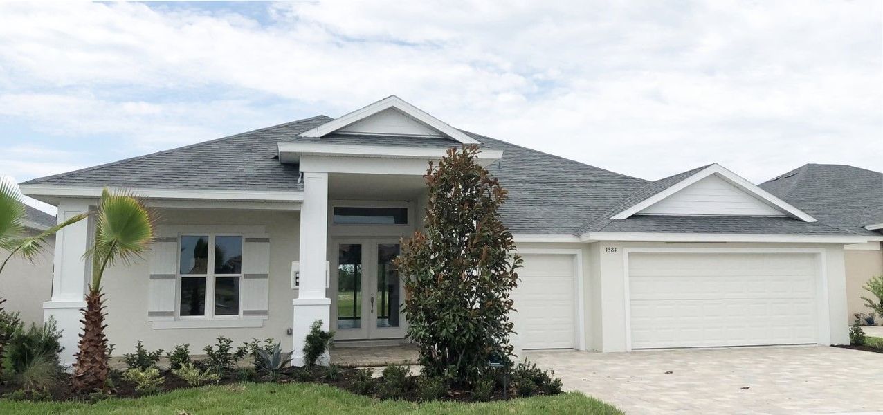 Representative exterior photo of a completed home built from the Prescott by Paytas Homes in The Reserve at Victoria, Deland, FL (Image 19). Representative exterior photo of a completed home built from the Prescott by Paytas Homes in The Reserve at Victoria, Deland, FL (Image 19).