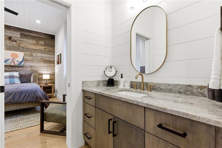 Furnished interior view inside a new home in , Blue Ridge (Image 32).