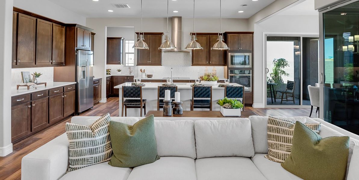 Furnished interior view inside a new home in Palo Verde at North Creek, Queen Creek (Image 8).