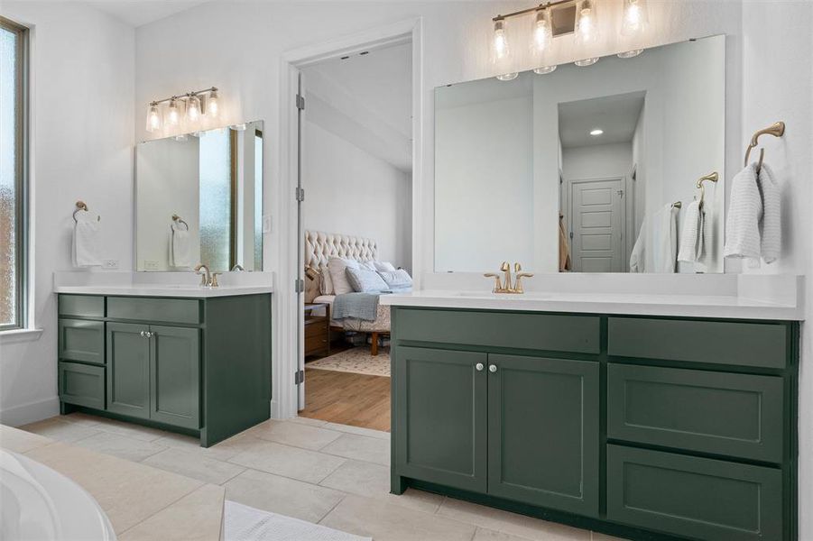 Furnished interior view inside a new home in Walsh, Fort Worth (Image 18).
