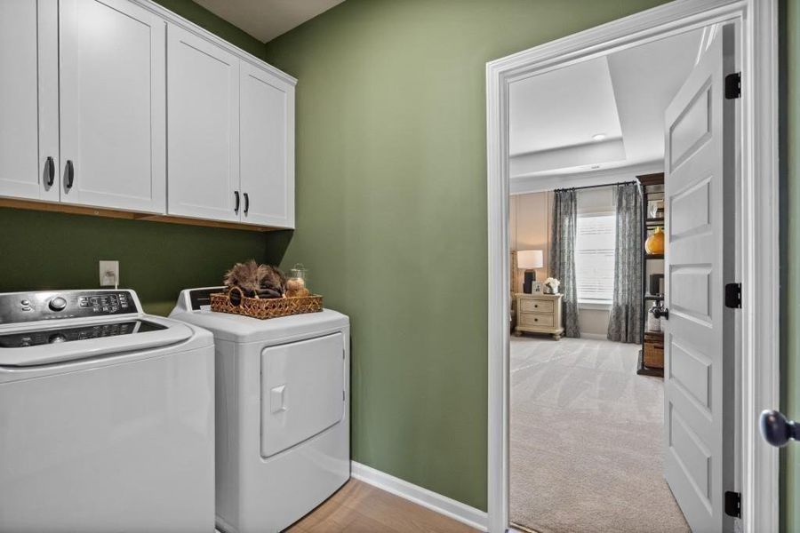 Furnished interior view inside a new home in Sycamore Crest, Calhoun (Image 24).