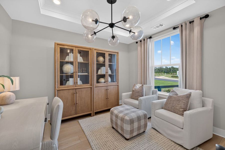 Representative furnished interior of a home built from the Mainstay by Pulte Homes in Everhour, Newnan (Image 17).