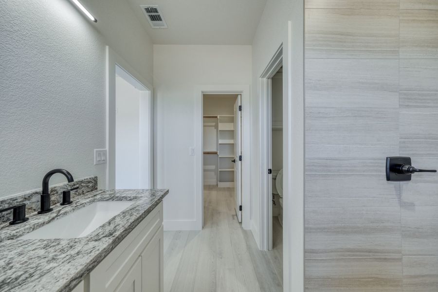 Representative furnished interior of a home built from the Lucas by Zeal Home Builders in Echo Grove, Poolville (Image 97).