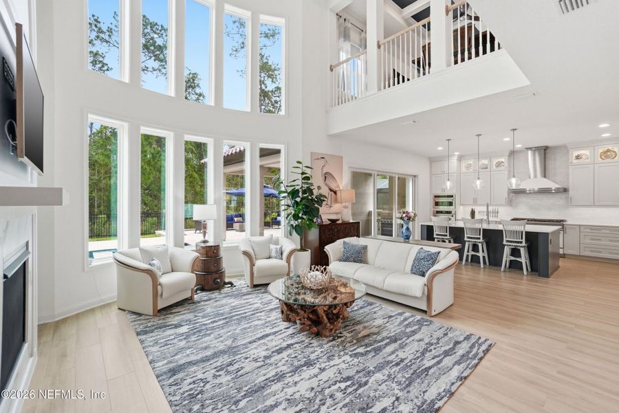 Furnished interior view inside a new home in Tamaya, Jacksonville (Image 6).