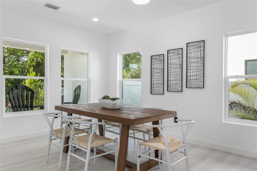 Furnished interior view inside a new home in , St. Petersburg (Image 5).