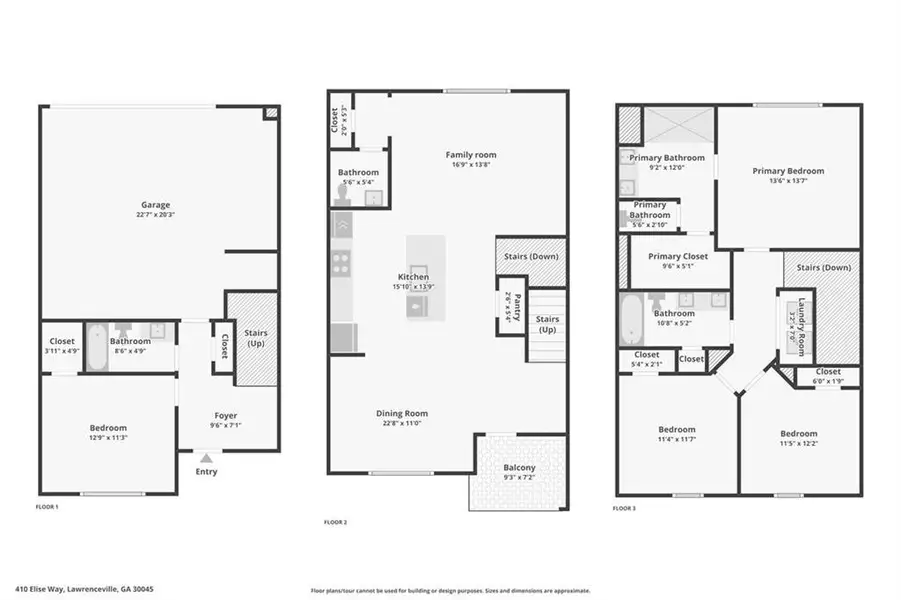 2D floor plan layout of this home in , Lawrenceville, GA (Image 27). 2D floor plan layout of this home in , Lawrenceville, GA (Image 27).