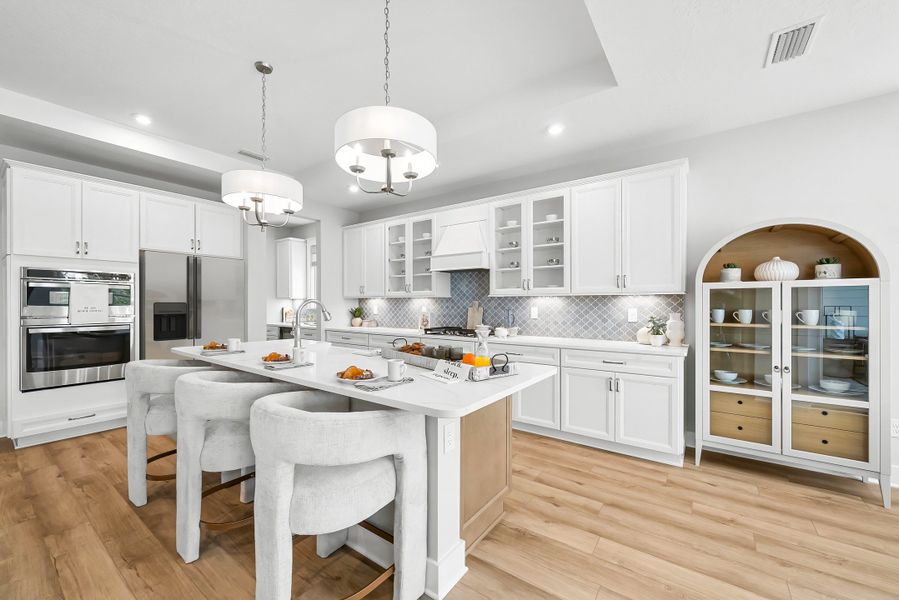 Representative furnished interior of a home built from the Ivy by Fischer Homes in Twin Lakes, Hoschton (Image 12).