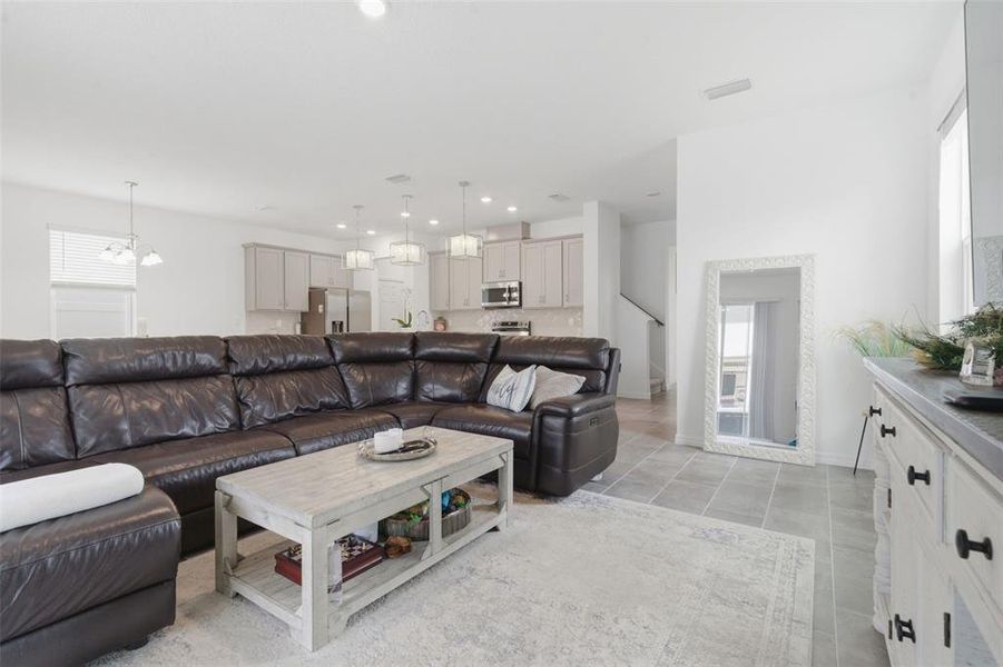 Furnished interior view inside a new home in , Deland (Image 11). Furnished interior view inside a new home in , Deland (Image 11).