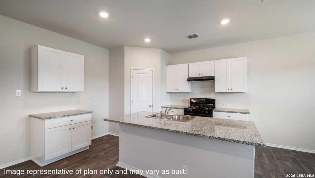 Furnished interior view inside a new home in Hunters Ranch, San Antonio (Image 9).