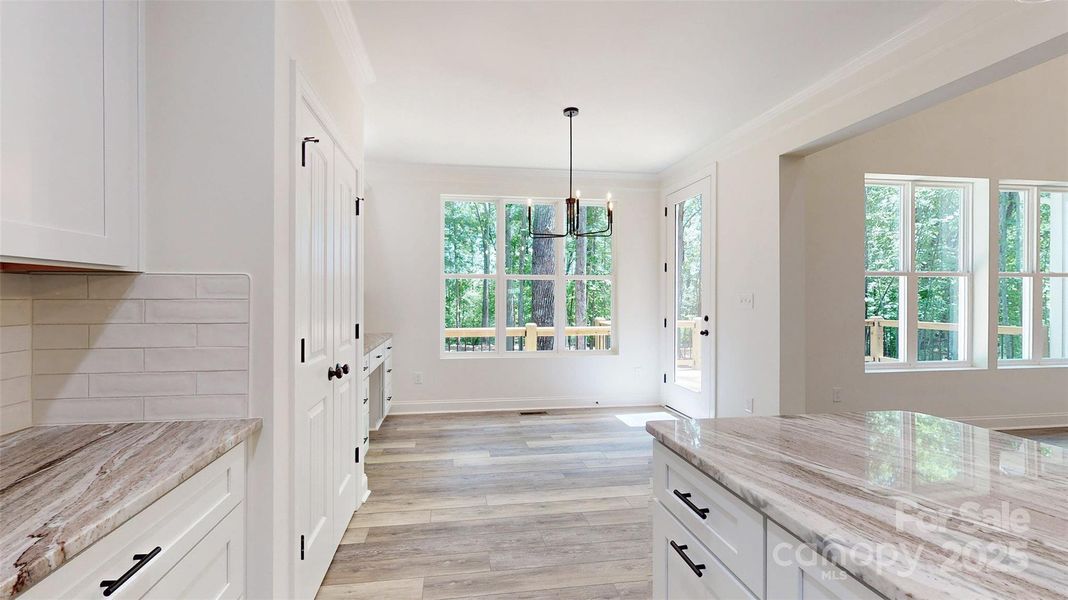 Furnished interior view inside a new home in , Waxhaw (Image 9).