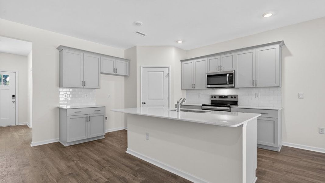 Furnished interior view inside a new home in Baker Farm, Youngsville (Image 5).