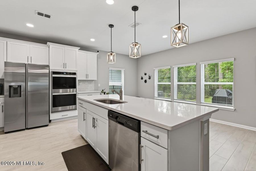 Furnished interior view inside a new home in Tributary, Yulee (Image 11).