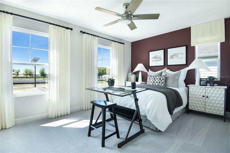 Furnished interior view inside a new home in Seaport Village, Tavares (Image 21). Furnished interior view inside a new home in Seaport Village, Tavares (Image 21).