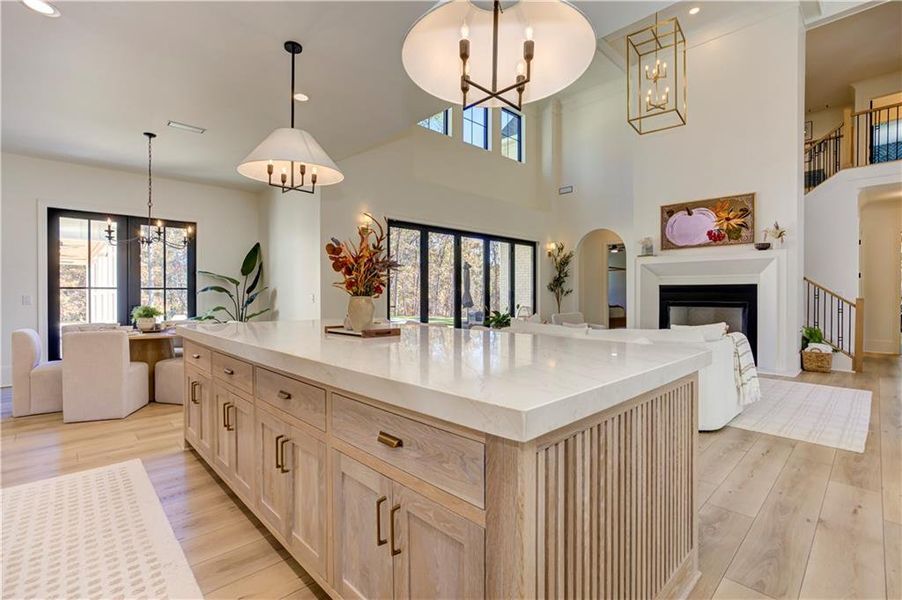 Furnished interior view inside a new home in , Ball Ground (Image 45). Furnished interior view inside a new home in , Ball Ground (Image 45).