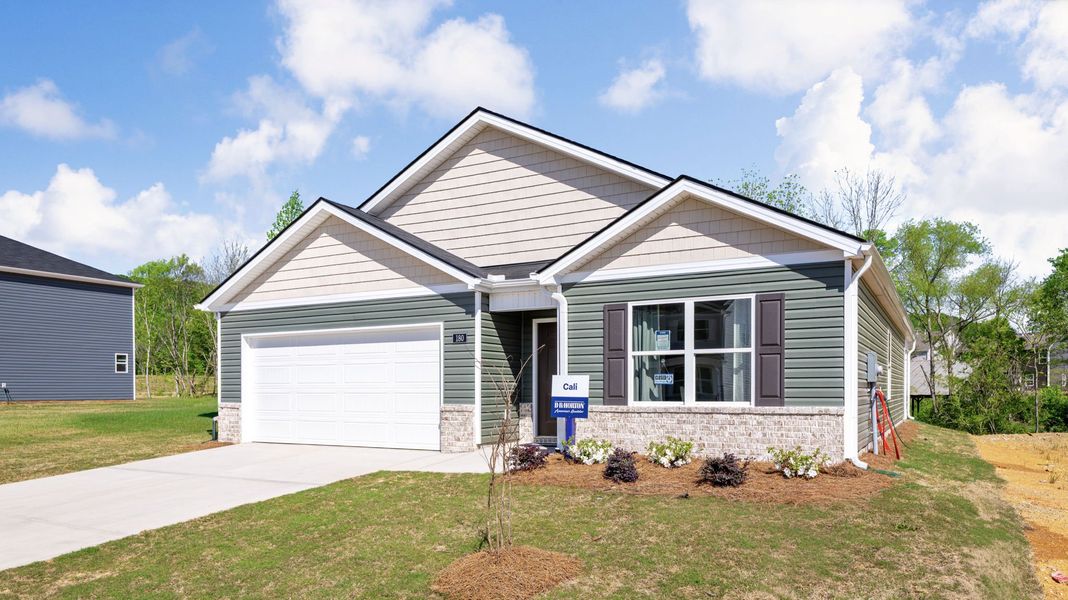 Front exterior of a new home in Timber Creek, Rossville, GA, highlighting curb appeal (Image 2).