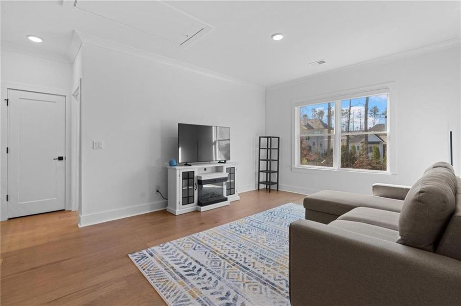 Furnished interior view inside a new home in , Marietta (Image 11).