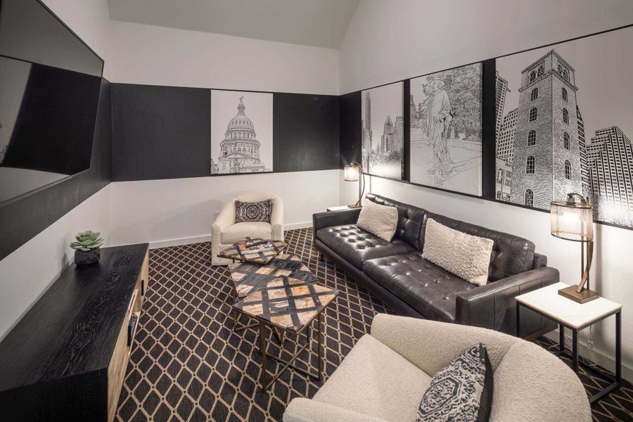 Representative Media Room - some options shown