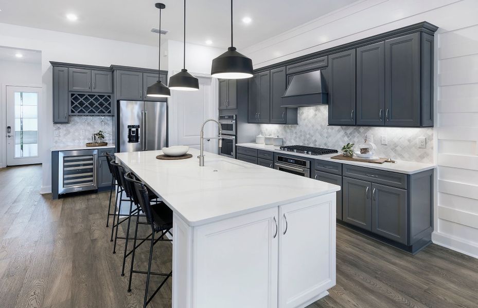 Furnished interior view inside a new home in Talon Preserve on Palmer Ranch, Nokomis (Image 10).