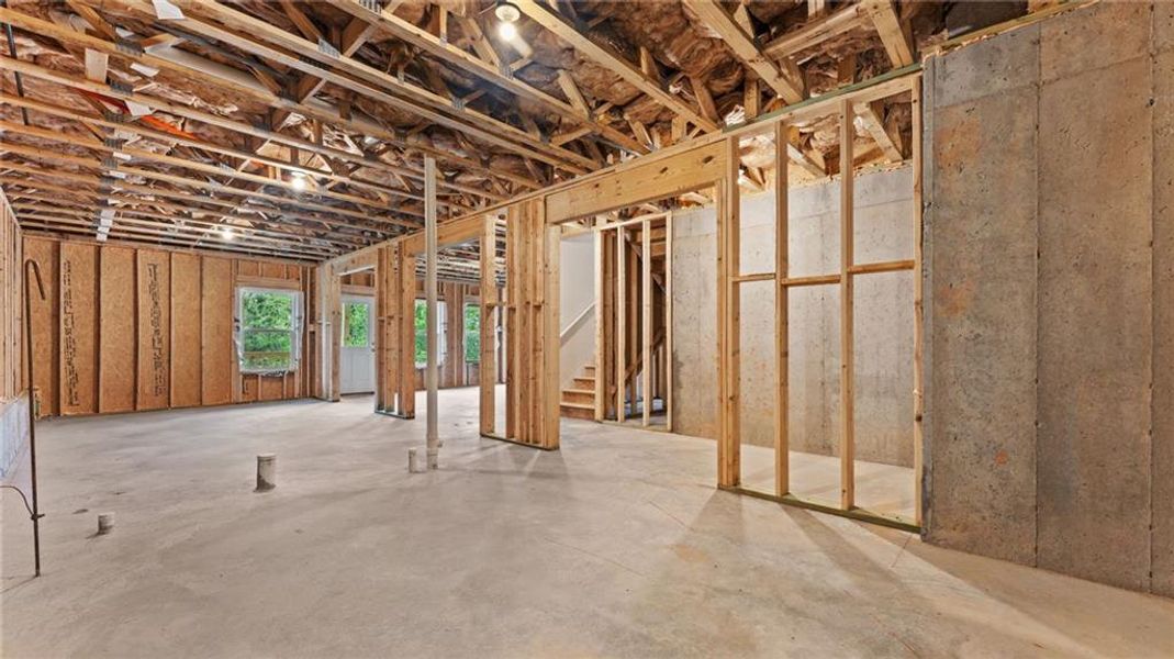 In-progress construction of a new home in Riverwood, Dallas, GA (Image 45). In-progress construction of a new home in Riverwood, Dallas, GA (Image 45).