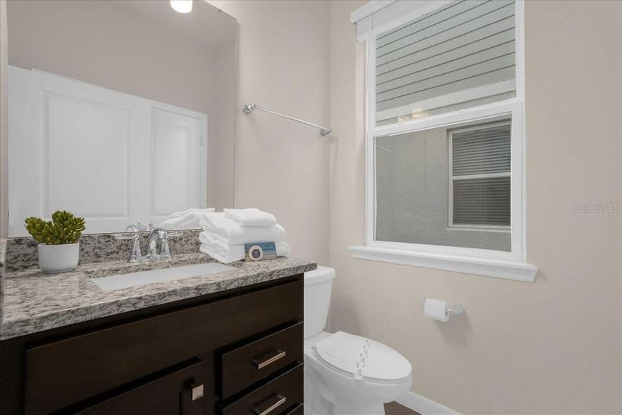 Furnished interior view inside a new home in , Clermont (Image 17).