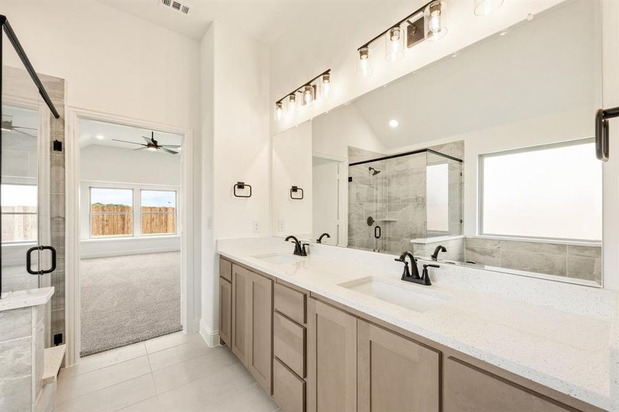 Furnished interior view inside a new home in Waverly Estates, Josephine (Image 4).