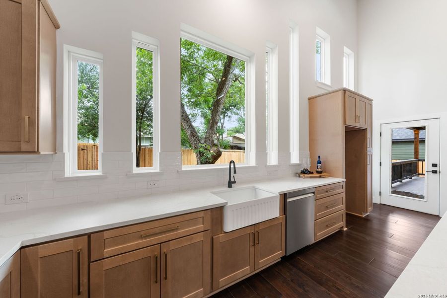 Furnished interior view inside a new home in , San Antonio (Image 45).