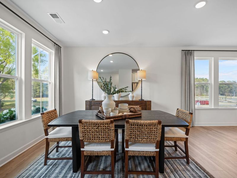 Representative furnished interior of a home built from the The Mitchell Interior by Davidson Homes LLC in Camden Park, Knightdale (Image 19).