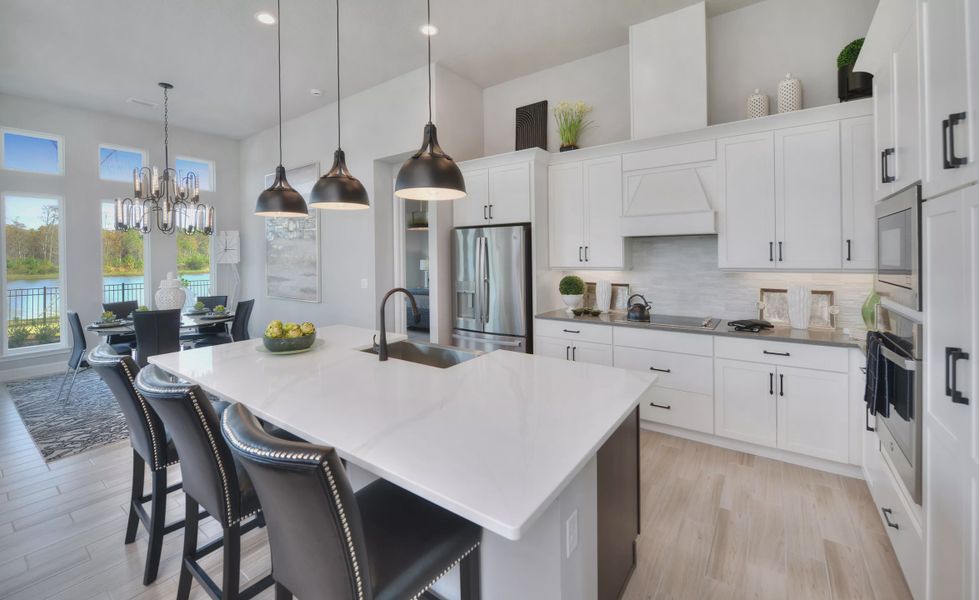 Furnished interior view inside a new home in Mosaic, Daytona Beach (Image 10). Furnished interior view inside a new home in Mosaic, Daytona Beach (Image 10).