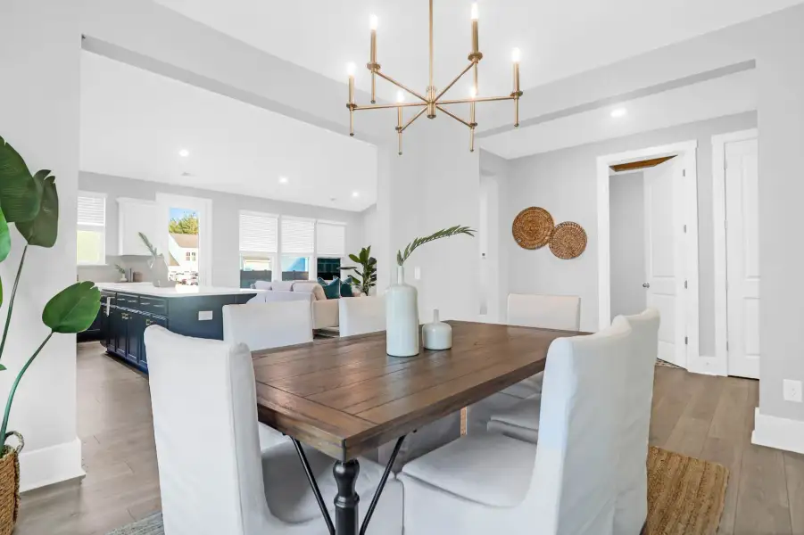 Furnished interior view inside a new home in Homecoming, Ravenel (Image 11).