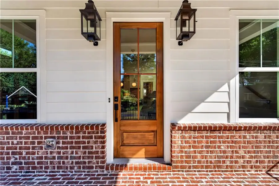 Exterior details and patio area of a home in , Marietta (Image 4).
