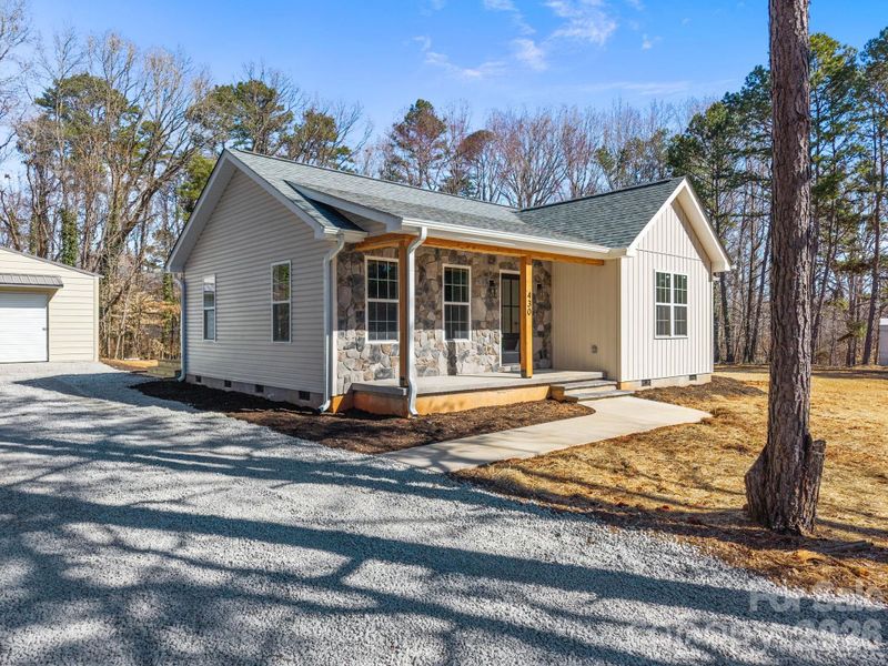 Exterior details and patio area of a home in , Salisbury (Image 17).