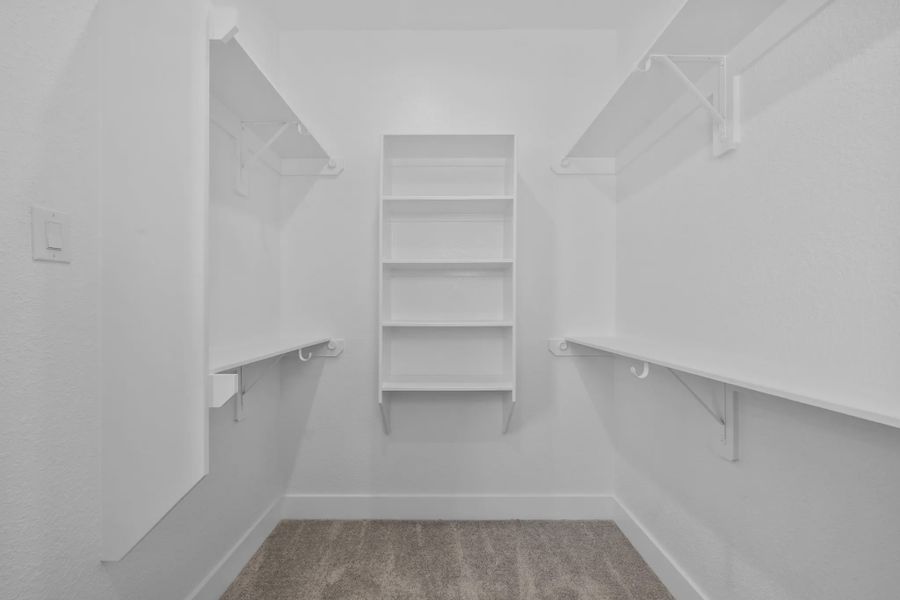 Representative unfurnished interior of a home built from the Cheverny by Chesmar Homes in Bridgeland Chateau, Cypress (Image 33).