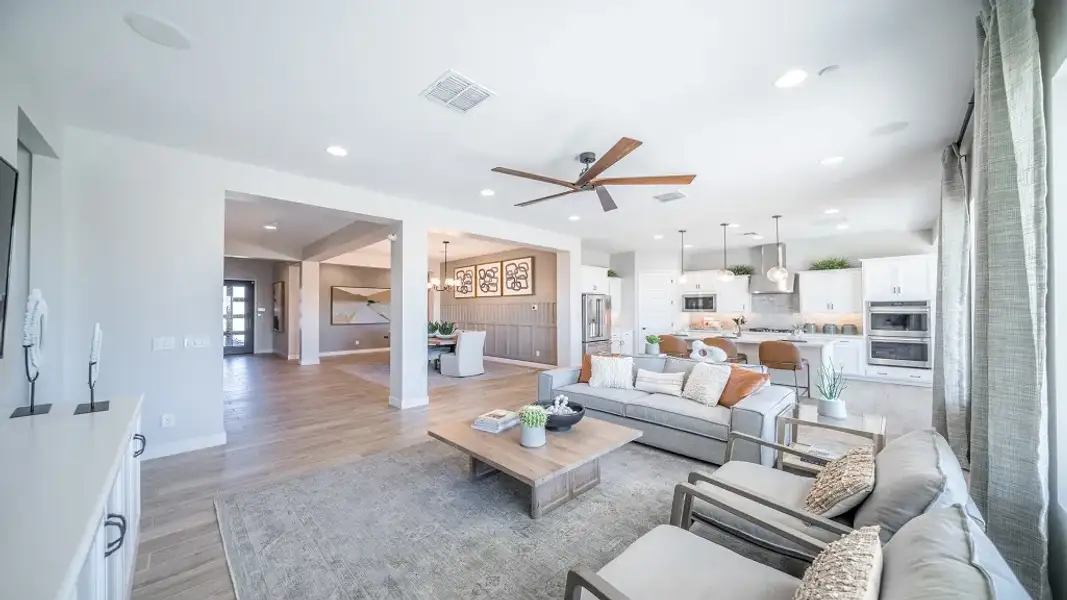 Furnished interior view inside a new home in Allen Ranches, Litchfield Park (Image 13).