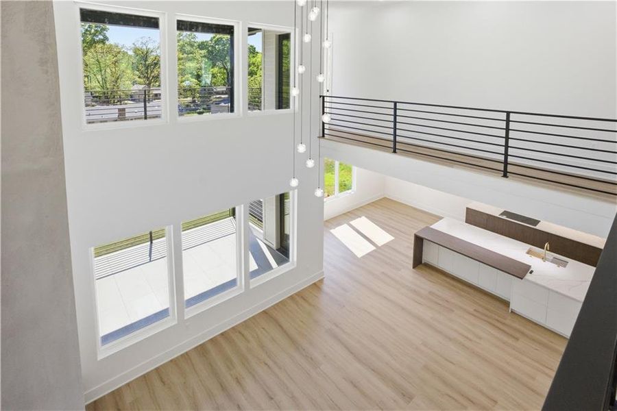 Spacious, unfurnished interior of a new home in , Duluth (Image 95).