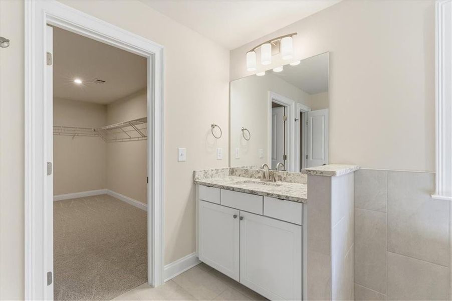 Furnished interior view inside a new home in Ford Landing, Acworth (Image 11).