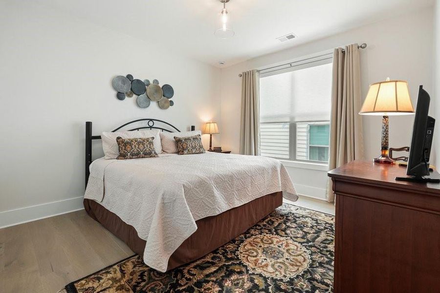 Furnished interior view inside a new home in Soleil Belmont Park, Canton (Image 54). Furnished interior view inside a new home in Soleil Belmont Park, Canton (Image 54).