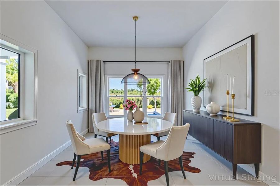 Furnished interior view inside a new home in , Ormond Beach (Image 28).